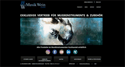 Desktop Screenshot of musikwein.de