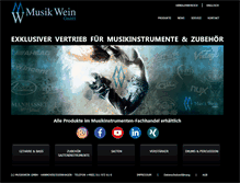 Tablet Screenshot of musikwein.de